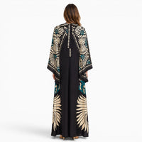 La Boutique Kimono Robe Longue Motif Floral