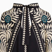 La Boutique Kimono Robe Longue Motif Floral