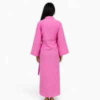 La Boutique Kimono Robe Longue Rose Femme