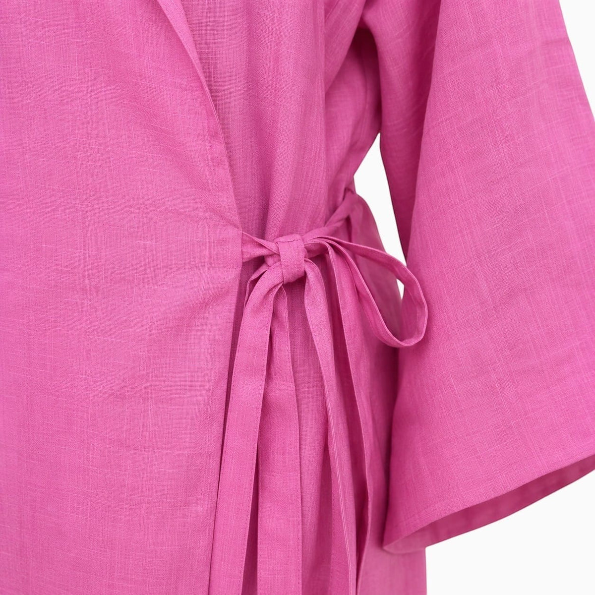La Boutique Kimono Robe Longue Rose Femme