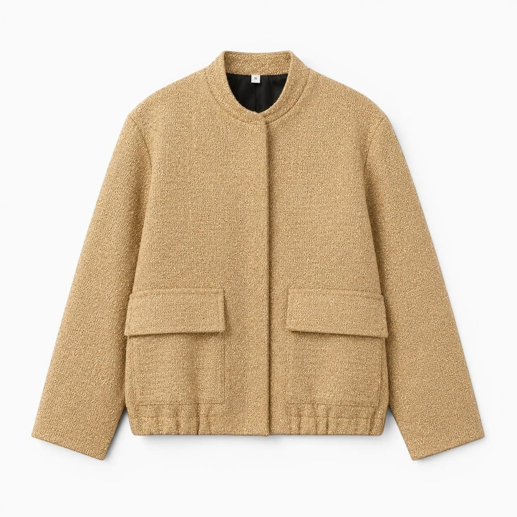La Boutique Kimono Veste Femme Dorée Pailletée