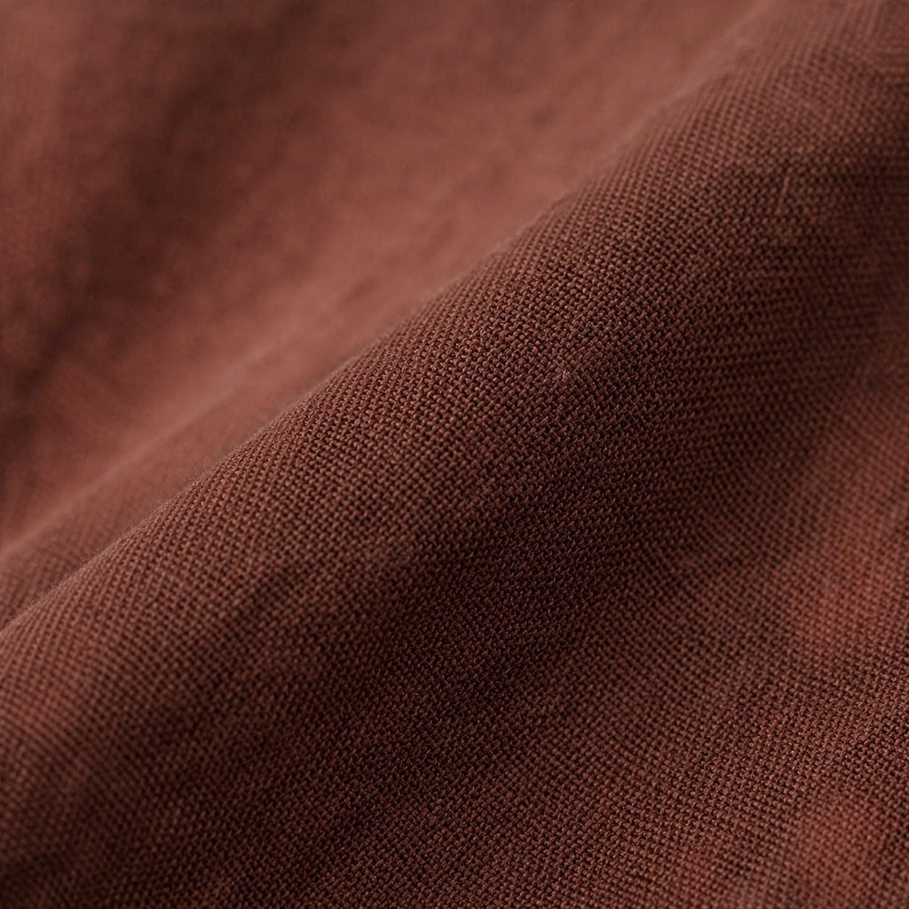 La Boutique Kimono Veste Kimono Homme Japonais Marron Broderie Grue