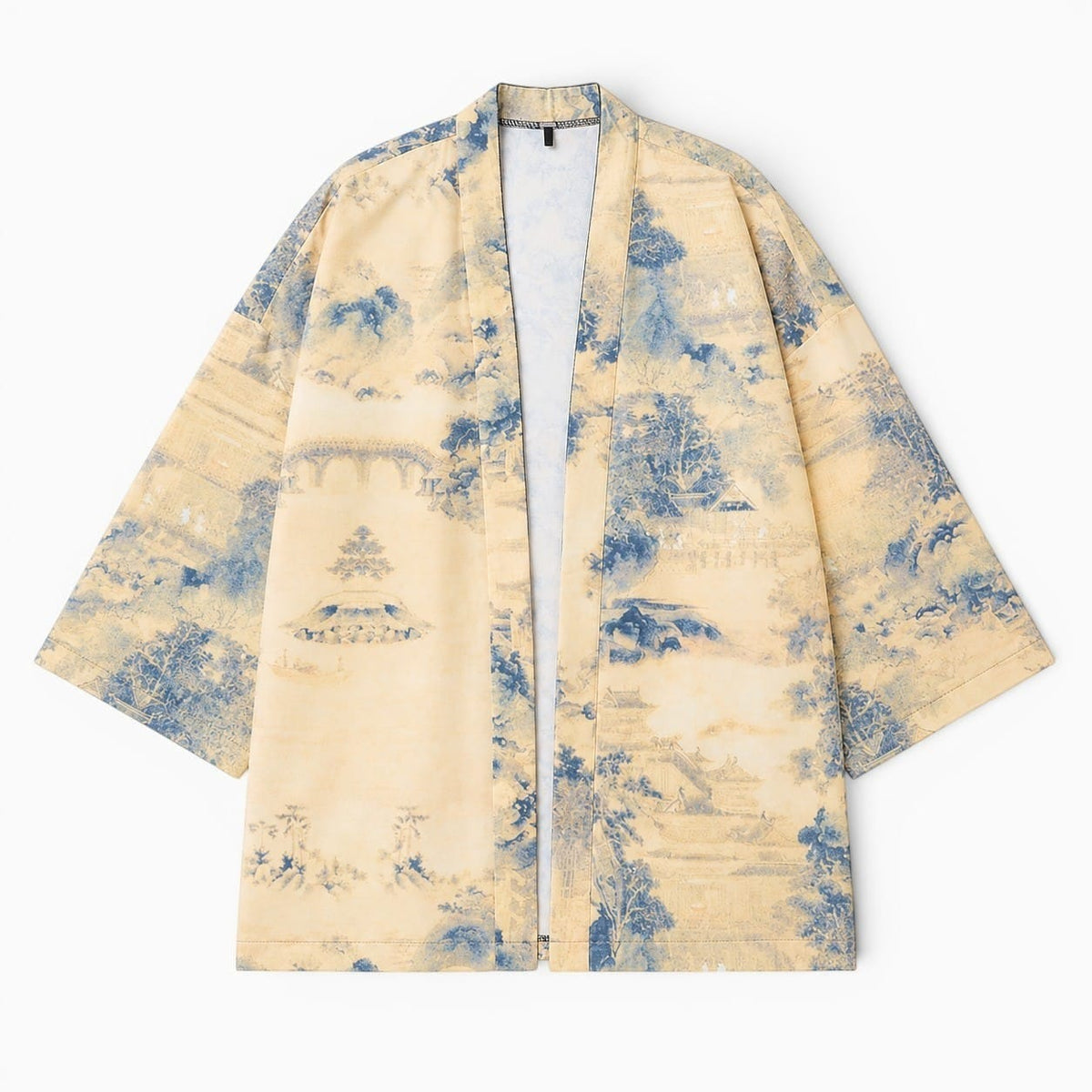 La Boutique Kimono Veste Kimono Japonais Paysage Haori