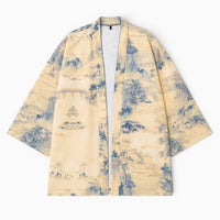 La Boutique Kimono Veste Kimono Japonais Paysage Haori