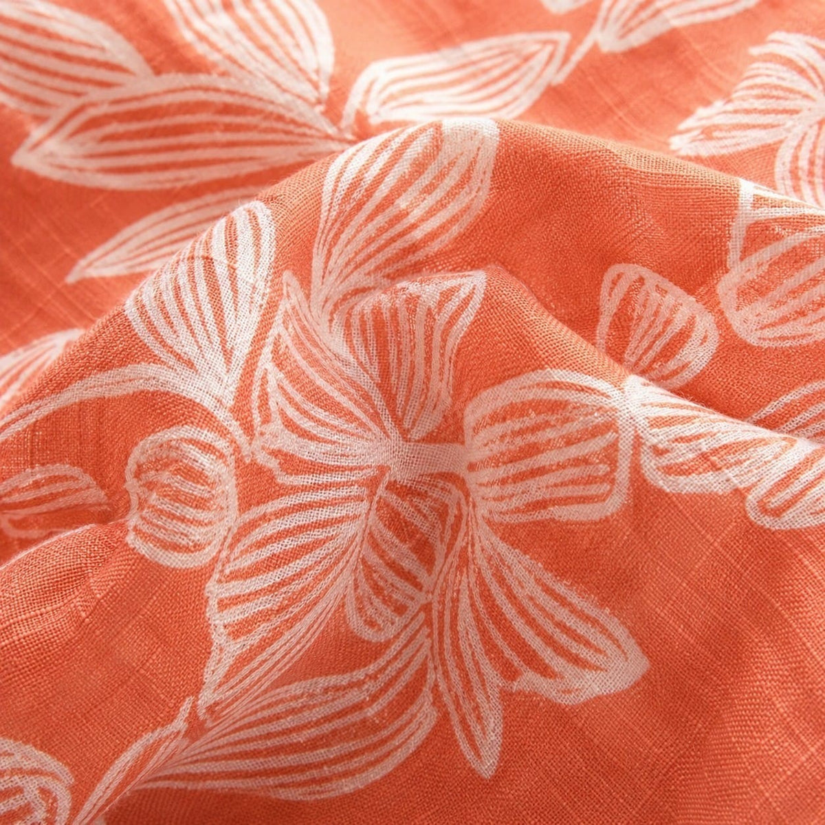 La Boutique Kimono Vêtement Kimono Femme Orange Fleuri